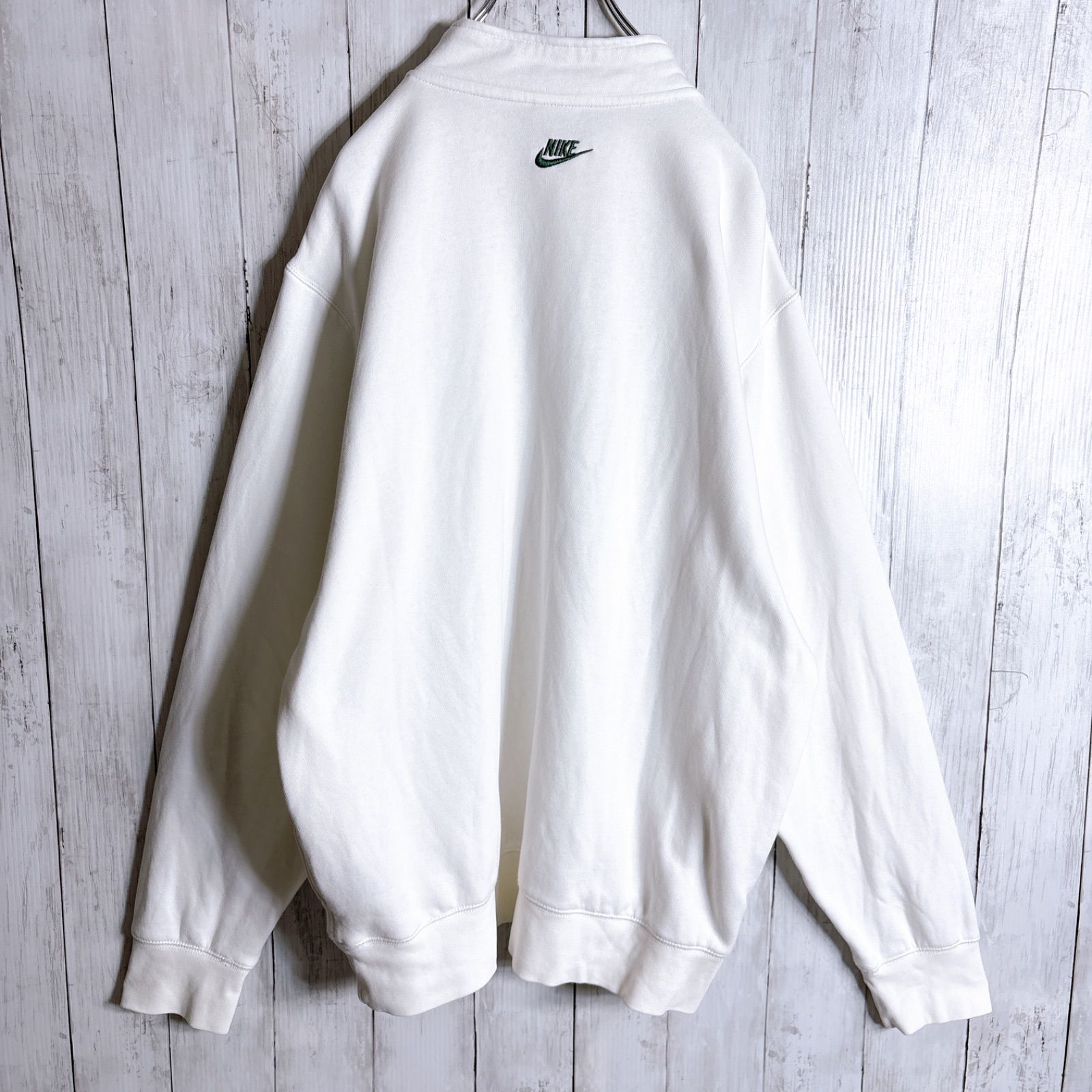 国内正規品】ナイキ NIKE 刺繍 アーチロゴ ハーフジップスウェット #13