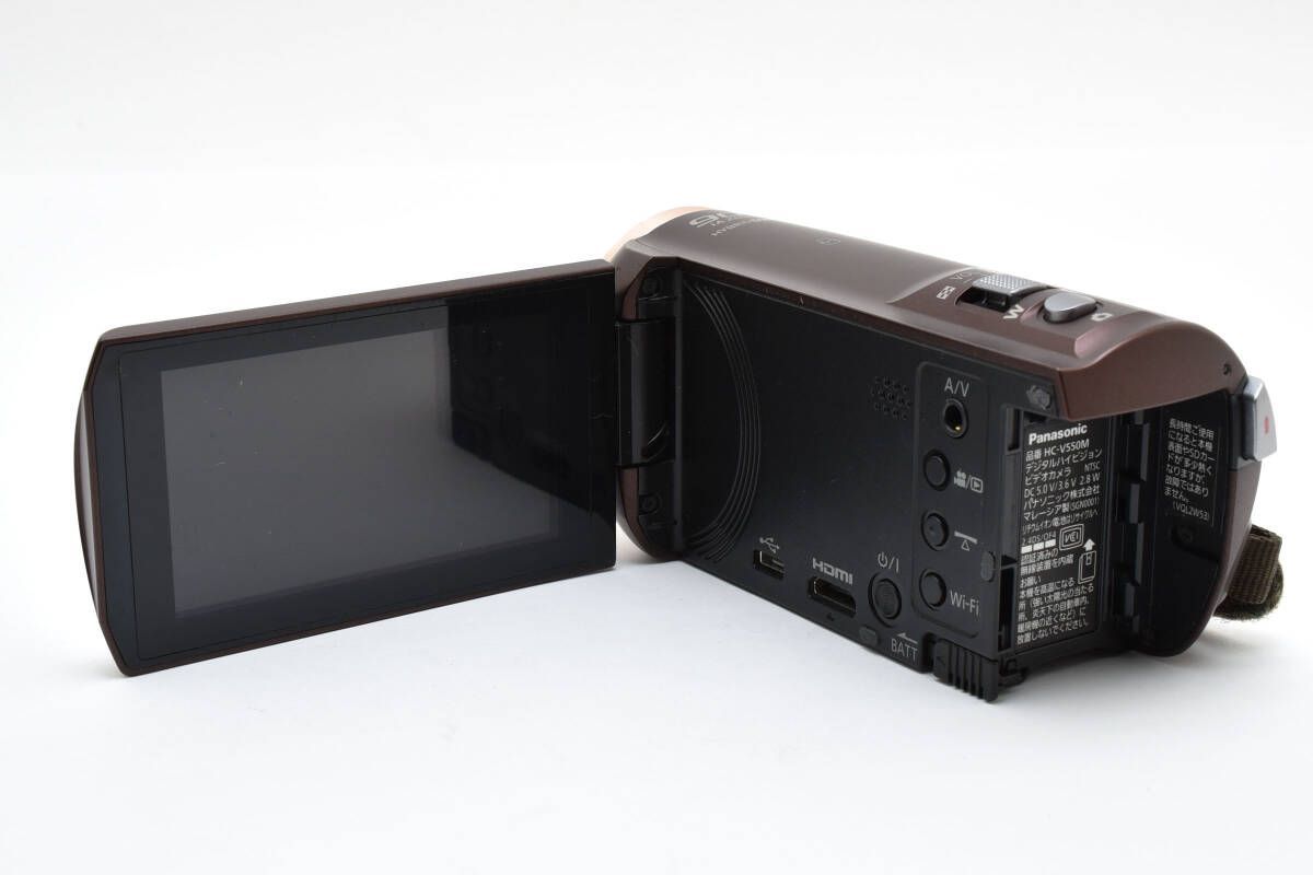 ☆ パナソニック Panasonic HC-V550M-T ブラウン デジタルビデオカメラ