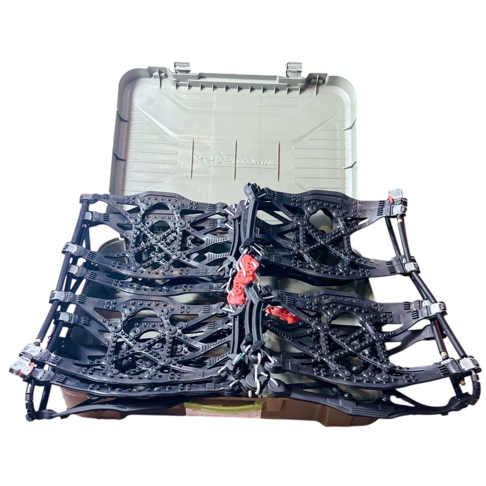  級 カーメイト 非金属 タイヤチェーン バイアスロン クイックイージー QE 7 非金属チェーン チェーン 滑り止め