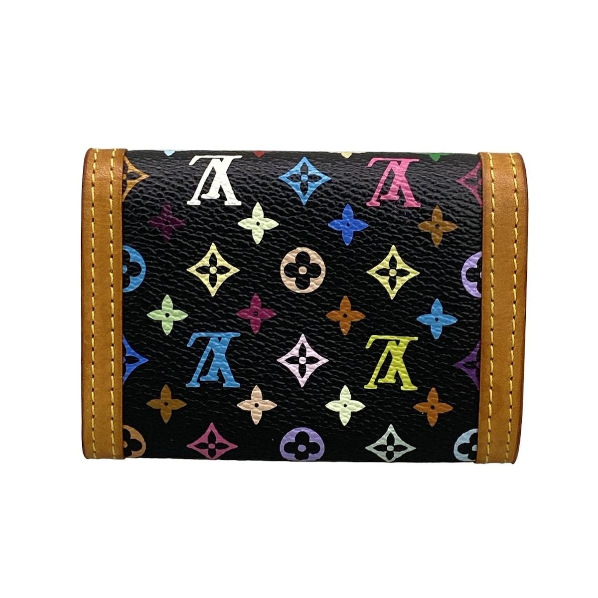 LOUIS VUITTON ルイヴィトン コインケース モノグラムマルチ ポルト モネ プラ M 92656 ノワール