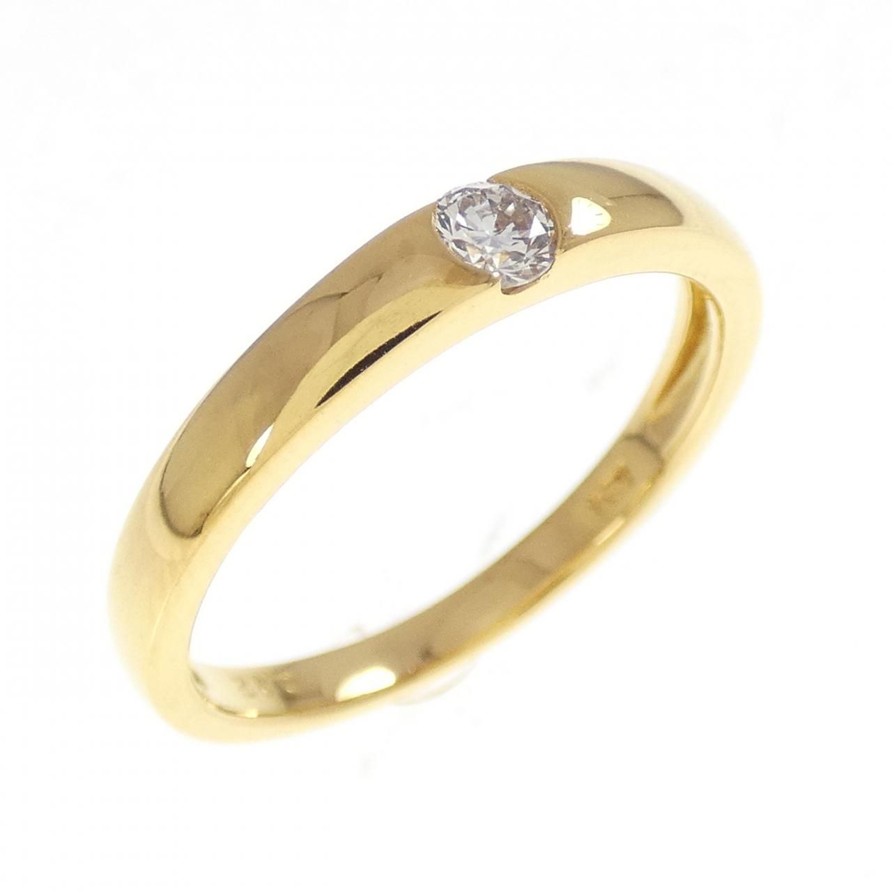 K 24 YG ダイヤモンド リング 0 12 CT