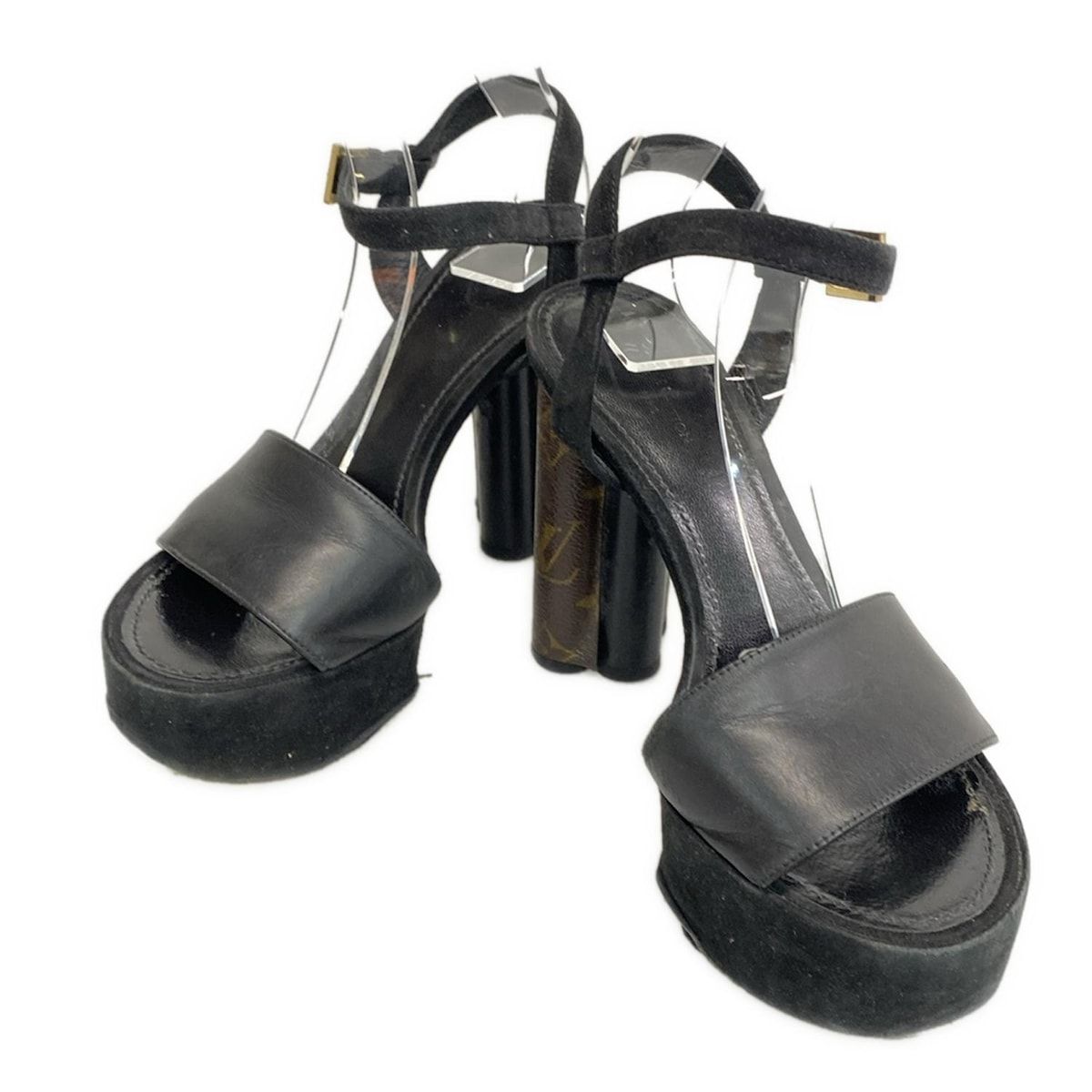 LOUIS VUITTON(ルイヴィトン) サンダル 37 ポディウム・ライン