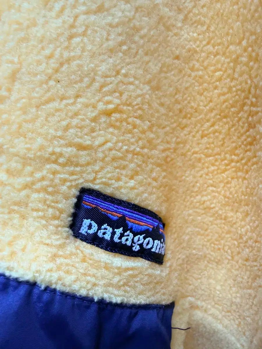 90 s ロゴ patagonia Synchilla シンチラ Snap-T