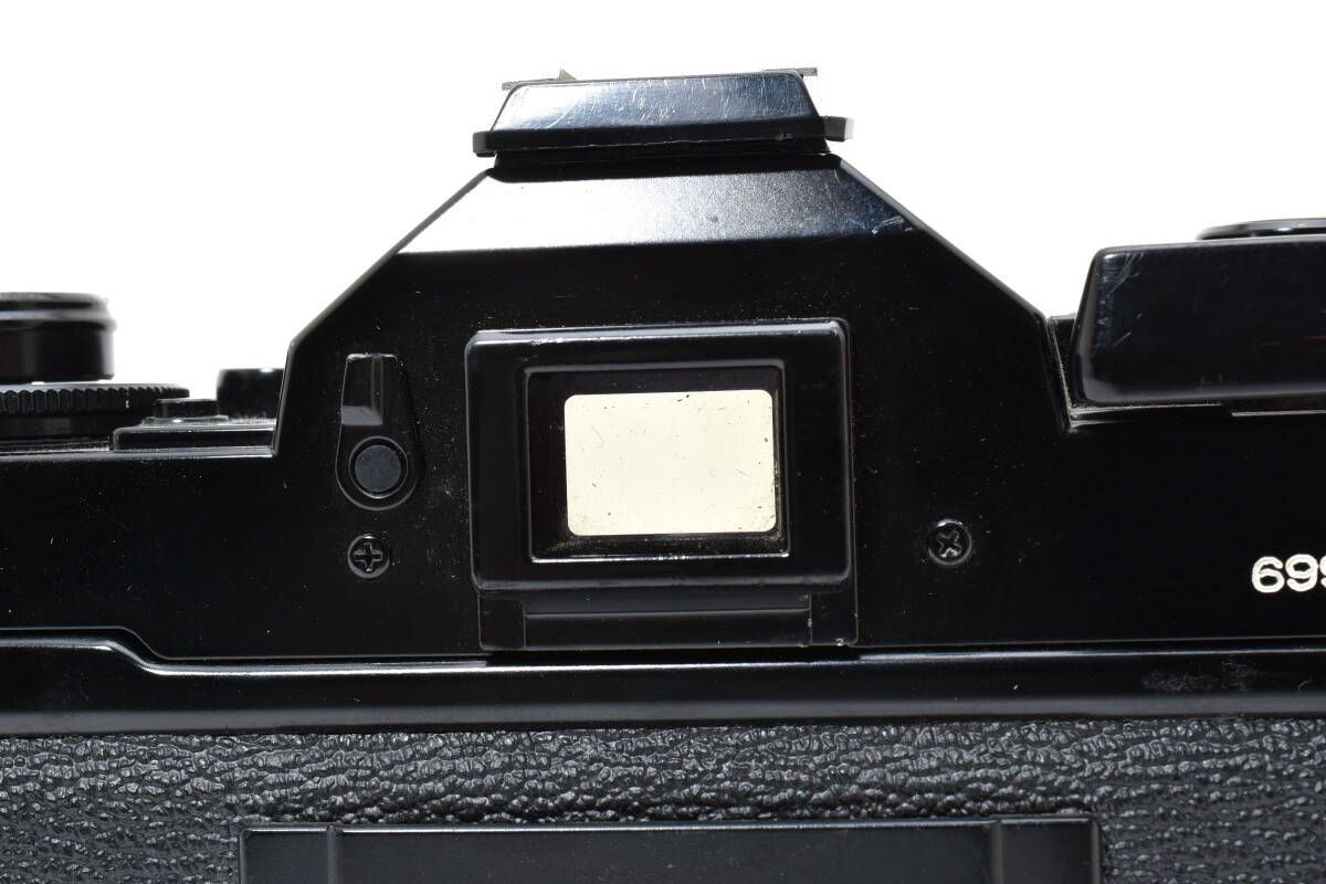  整備済み 上品 キヤノン Canon A 1 ボディ フィルムカメラ FD 50 mm f 8 シャッター鳴きなし L 88 7098 一眼レフカメラ(フィルム) フィルムカメラ