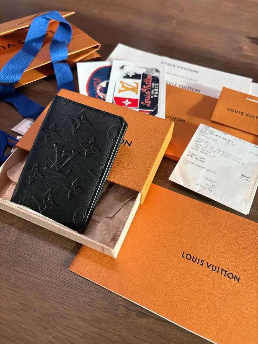 ルイヴィトン モノグラム シャドウ ブラック ポケットオーガナイザー