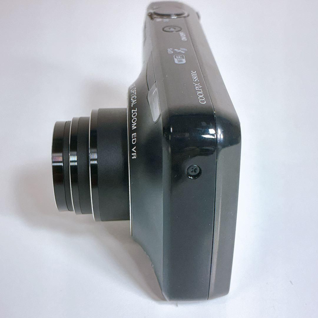 Nikon COOLPIX S800C コンパクトカメラ Wi-Fi スマホ転送 - メルカリ