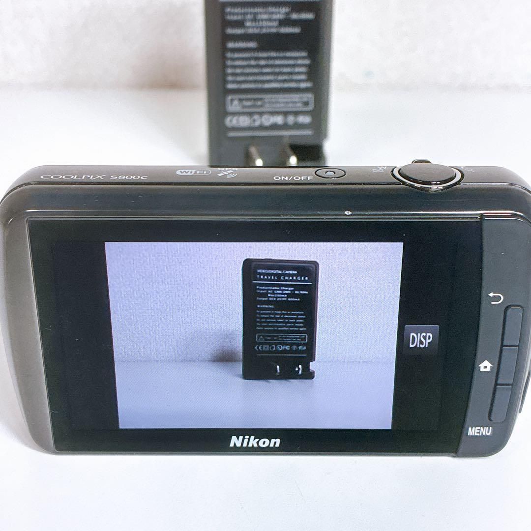 Nikon COOLPIX S800C コンパクトカメラ Wi-Fi スマホ転送 - メルカリ