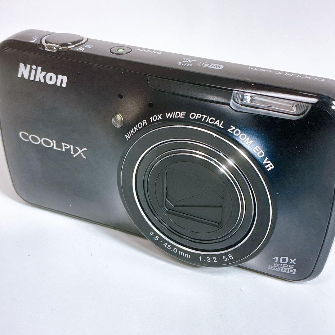 Nikon COOLPIX S800C コンパクトカメラ Wi-Fi スマホ転送 - メルカリ