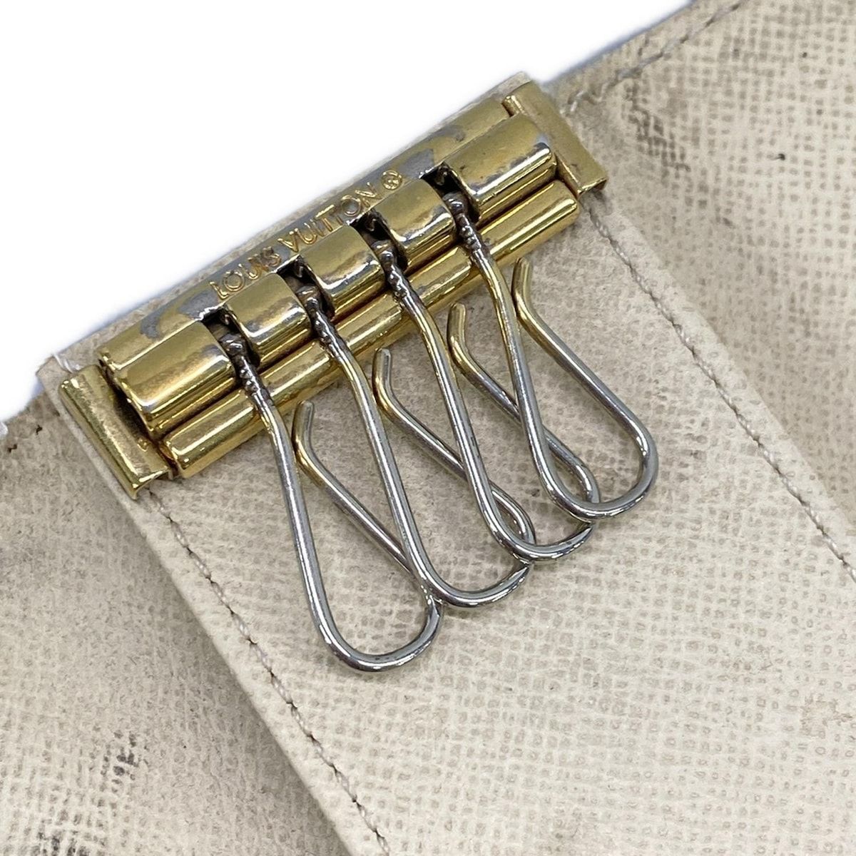  LOUIS VUITTON ルイヴィトン キーケース ダミエ ミュルティクレ4 N 60020 アズール キーケース 小物