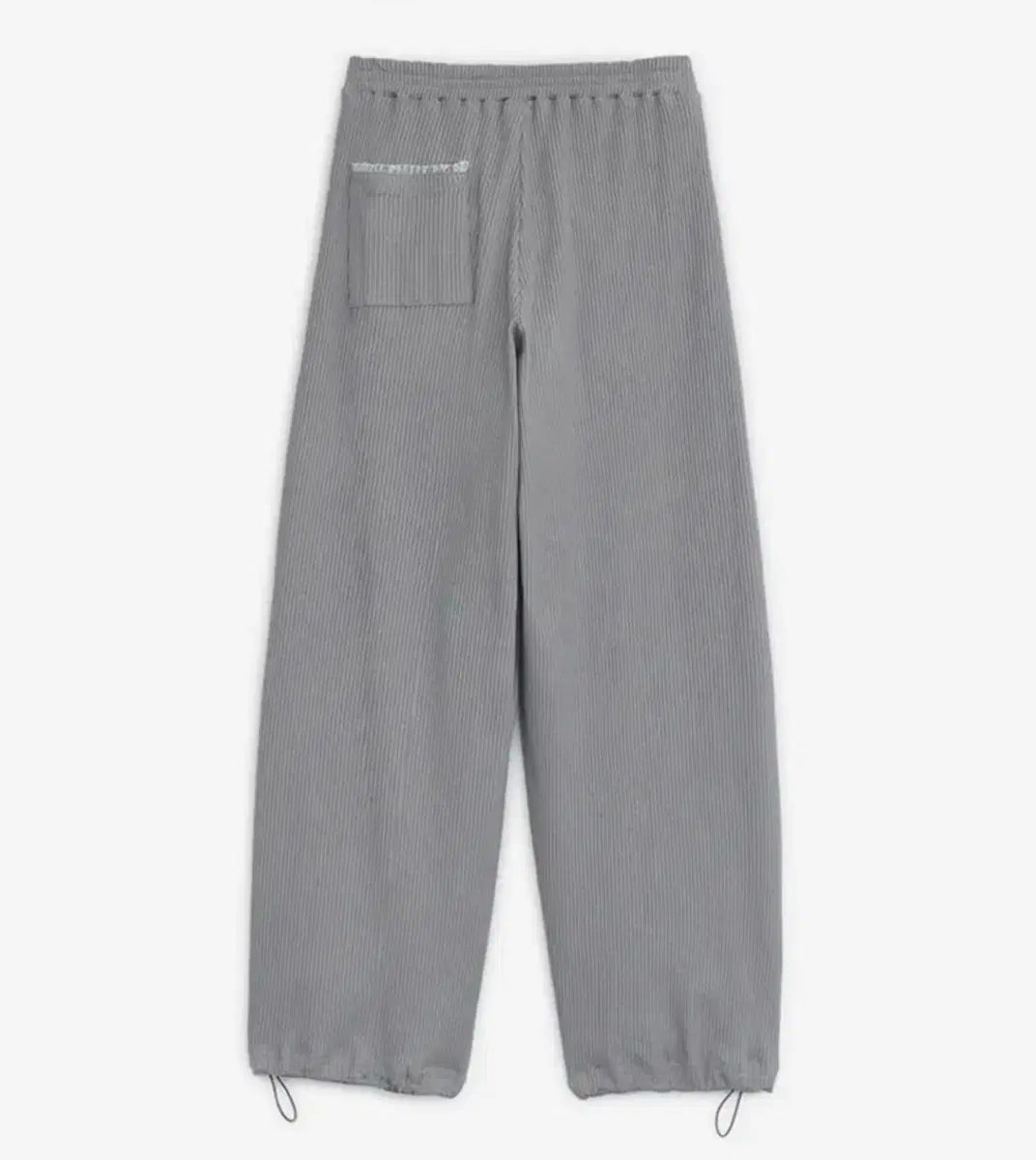 ハグユアースキン レース ジョガー パンツ グレー ユース