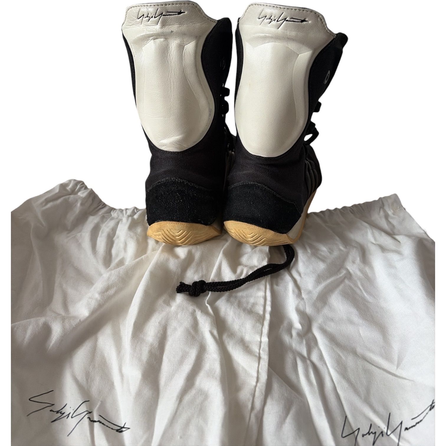 Z1635 Yohji Yamamoto × adidas ハイカットスニーカー ヨウジヤマモト 