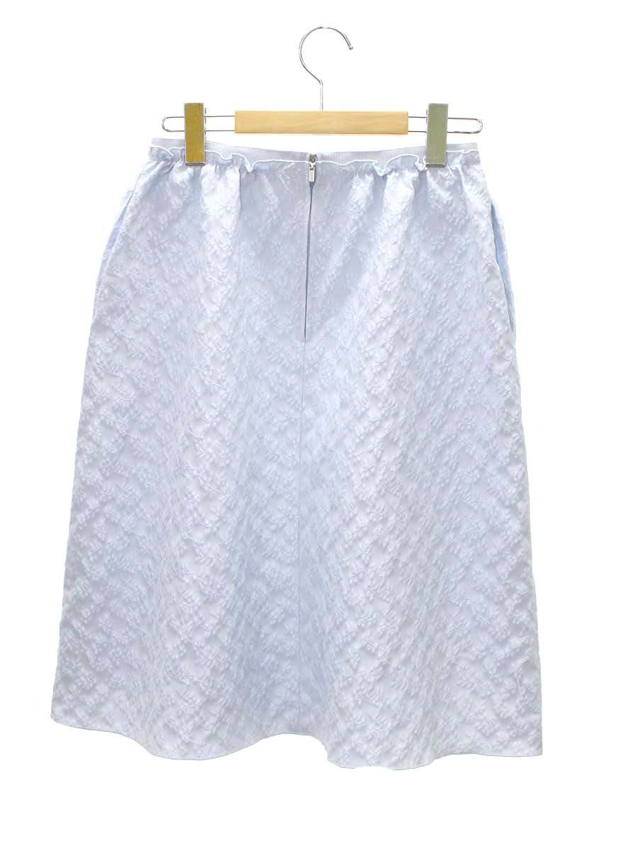 フォクシーニューヨーク　膝丈スカート PEONY ホワイト　38サイズ フォクシーニューヨーク collection Peony ピオニー 40965 スカート 38