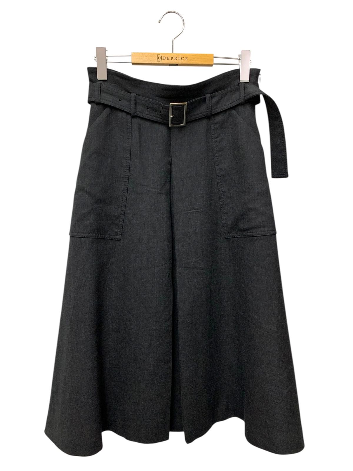 フォクシーブティック Modern Stitch 39323 スカート 38 チャコール