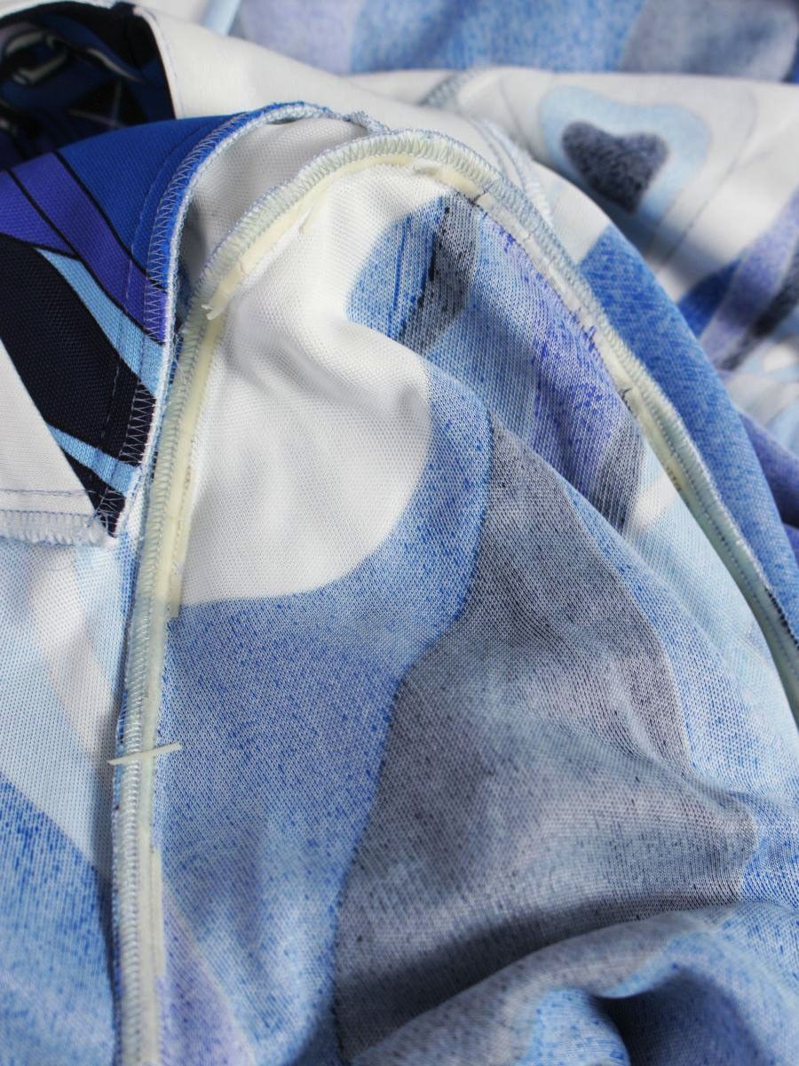 エミリオプッチ 11RL70 ワンピース 36 ブルー ITXIZCYMFKS8 - メルカリ