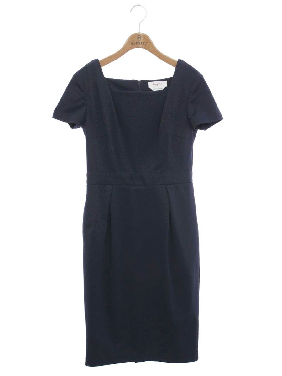 ケイミー スクウェアネックドワンピース 9 ネイビー
