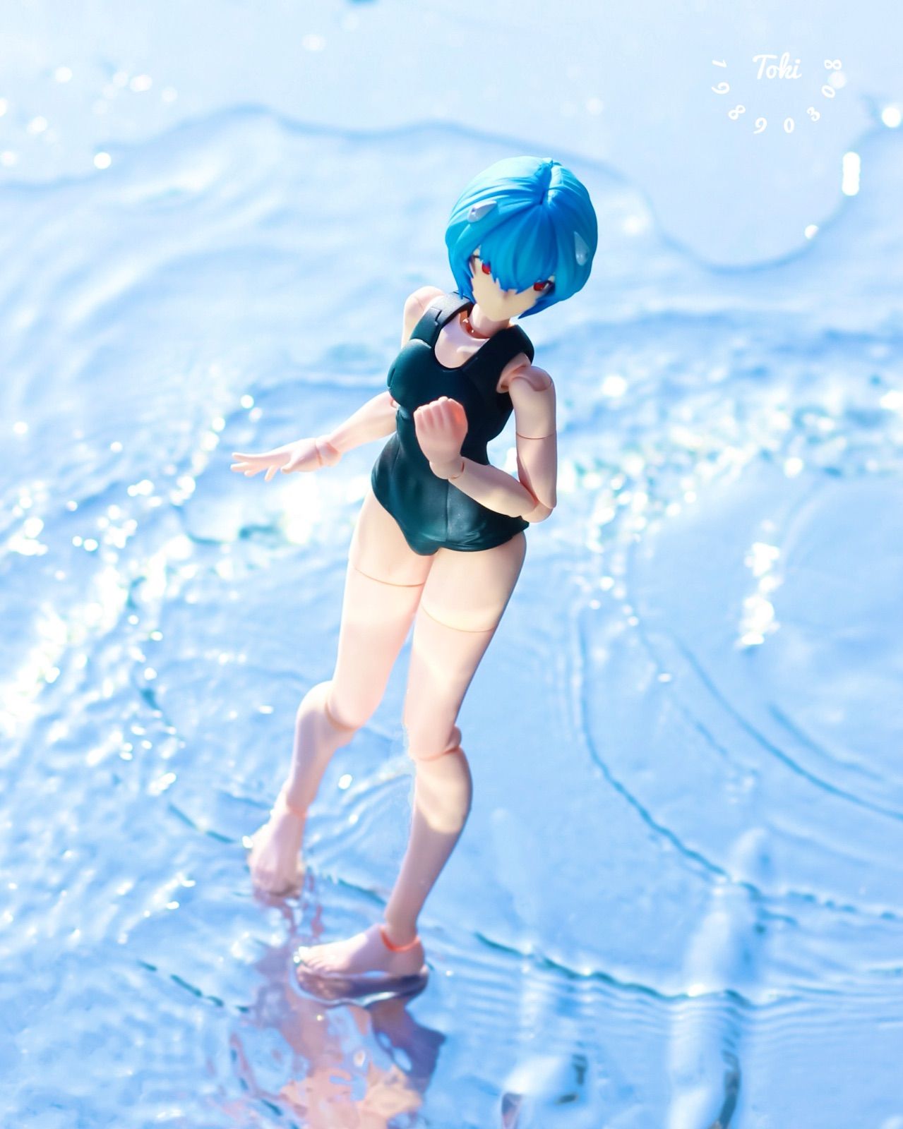 30MP 新世紀エヴァンゲリオン 綾波レイ(プラグスーツVer.) 塗装完成品