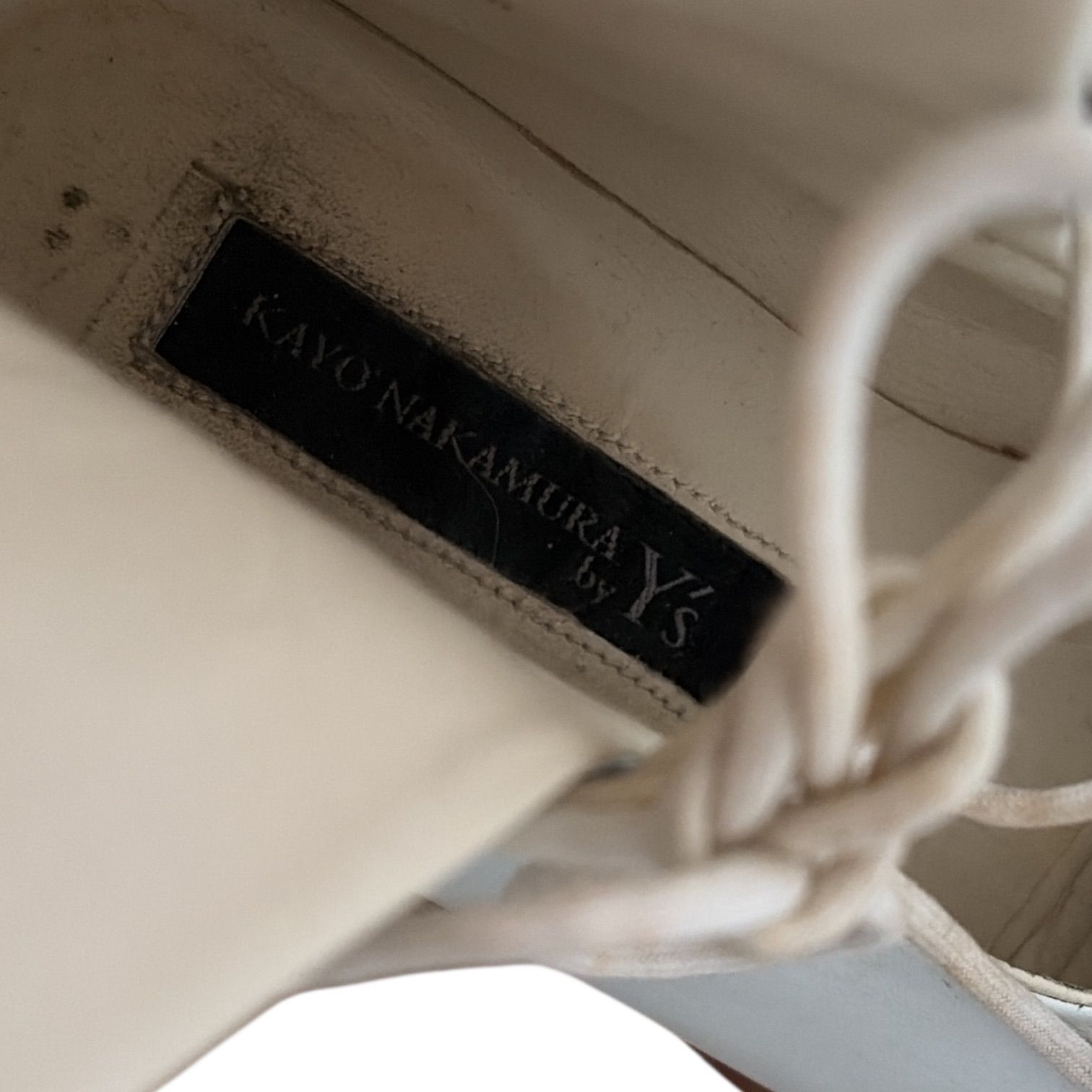 Z1635 カヨ ナカムラ バイ ワイズKAYO NAKAMURA by Y's レースアップ