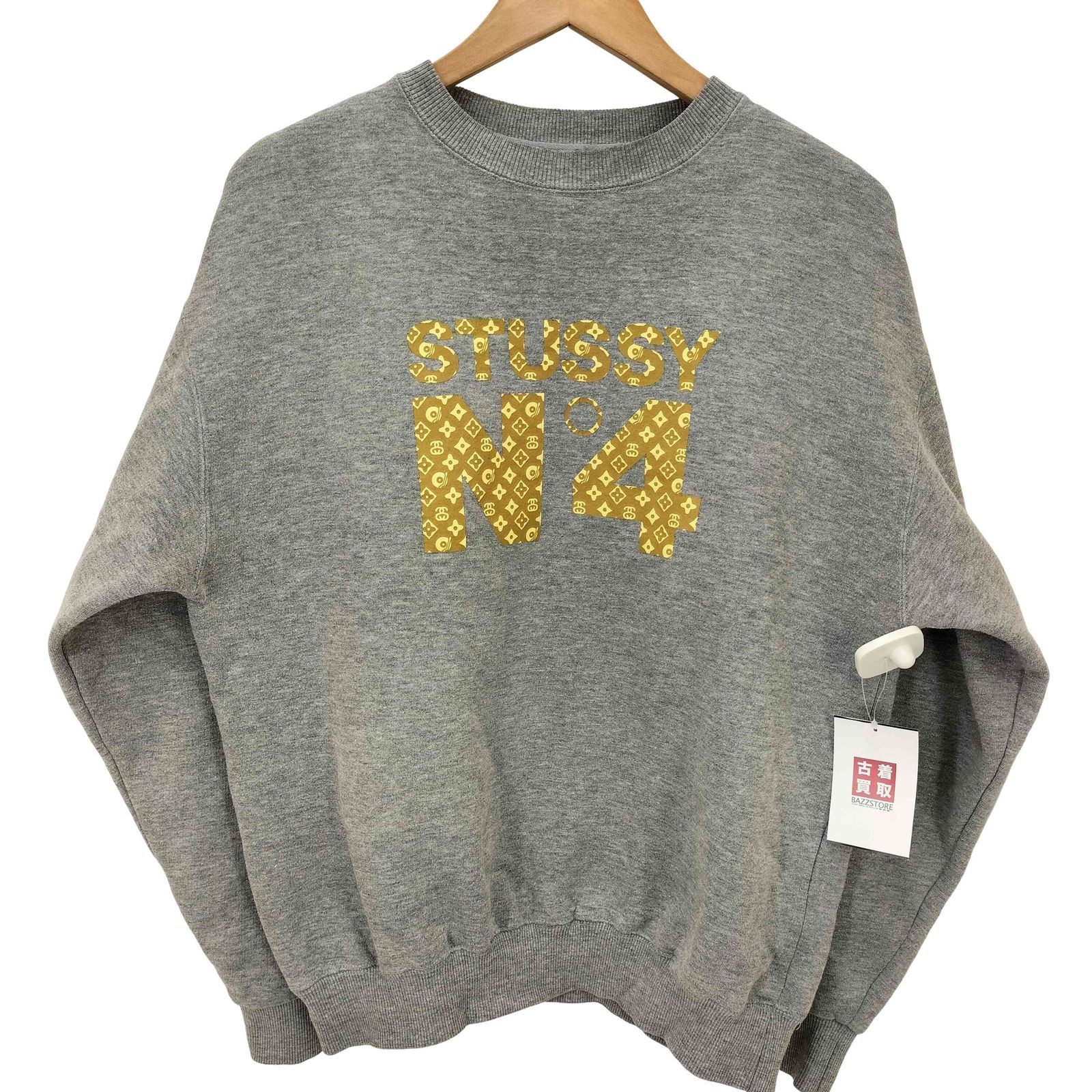 ステューシー Stussy 00s old 紺タグ N°4 モノグラムプリント