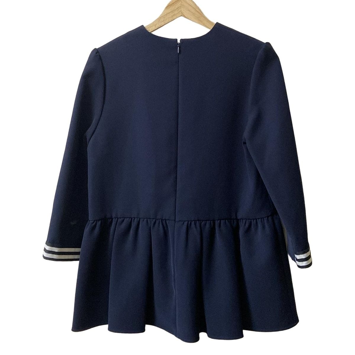 BORDERS at BALCONY 半袖シャツワンピース 38 BORDERS at BALCONY(ボーダーズアットバルコニー) ワンピース サイズ38