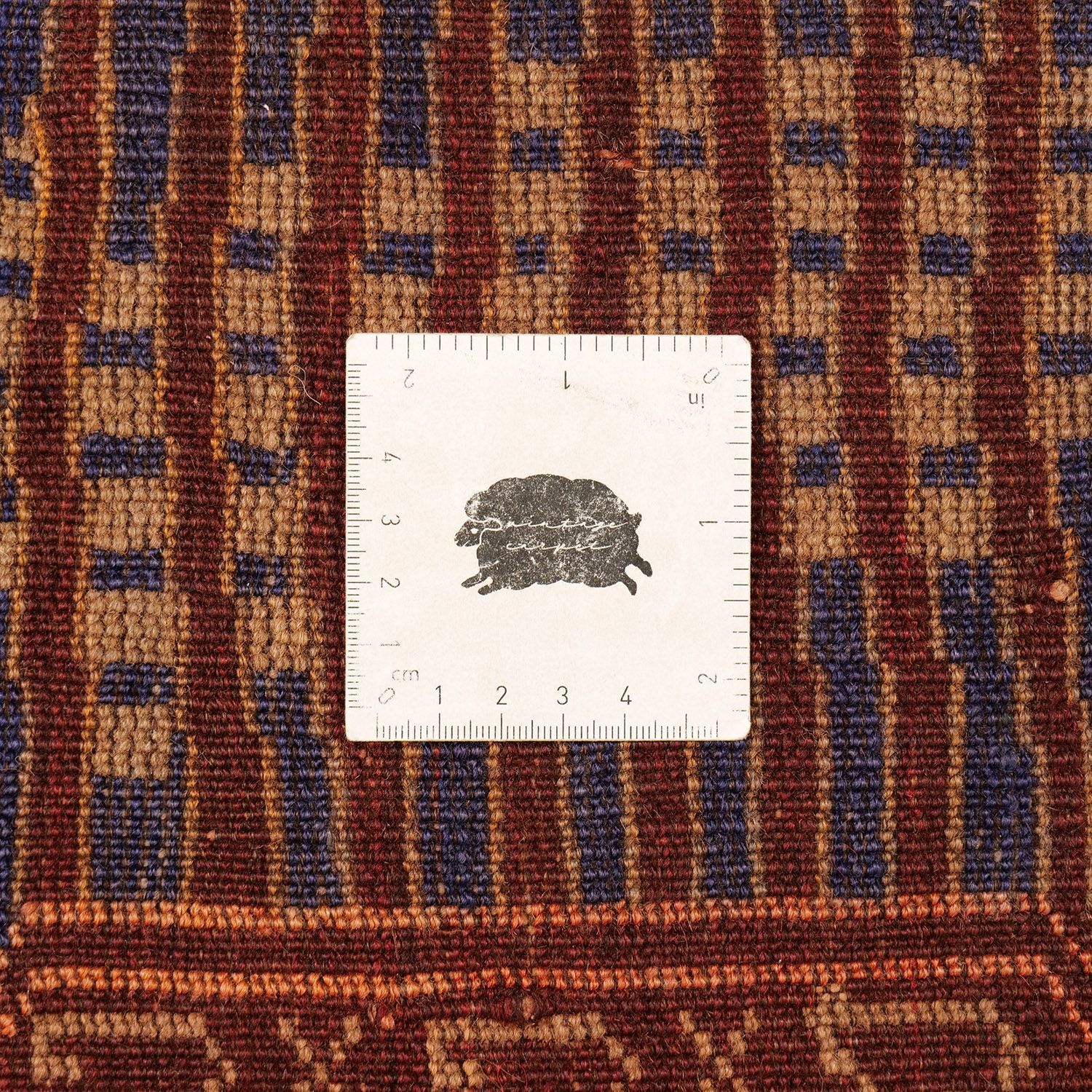 絨毯　ペルシャ　アフガニスタン　ビンテージ　アンティーク アフガニスタンラグ | 1950年代 - vintagecarpet-アンティークペルシャ