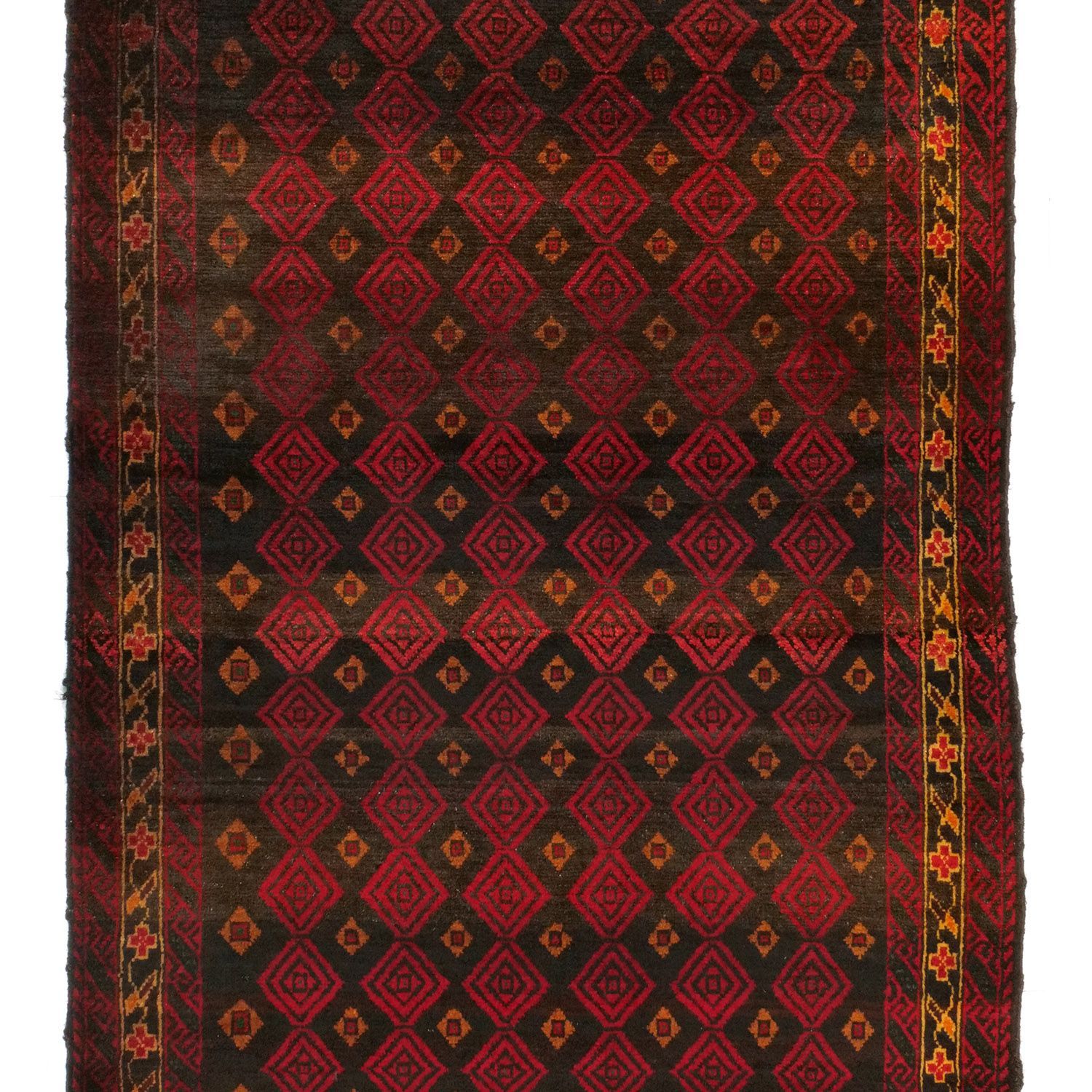 ガーエン 1960年代 1650×840 セミアンティーク ミナハニ文様 ウール