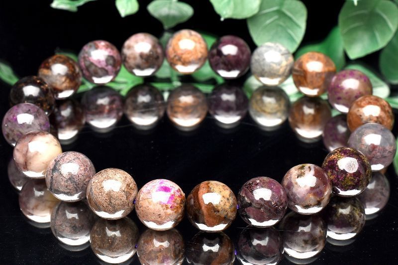 １点物 癒やしの石 ブラウン スギライト 10 5 mm ブレスレット パワーストーン 天然石 _U 8065