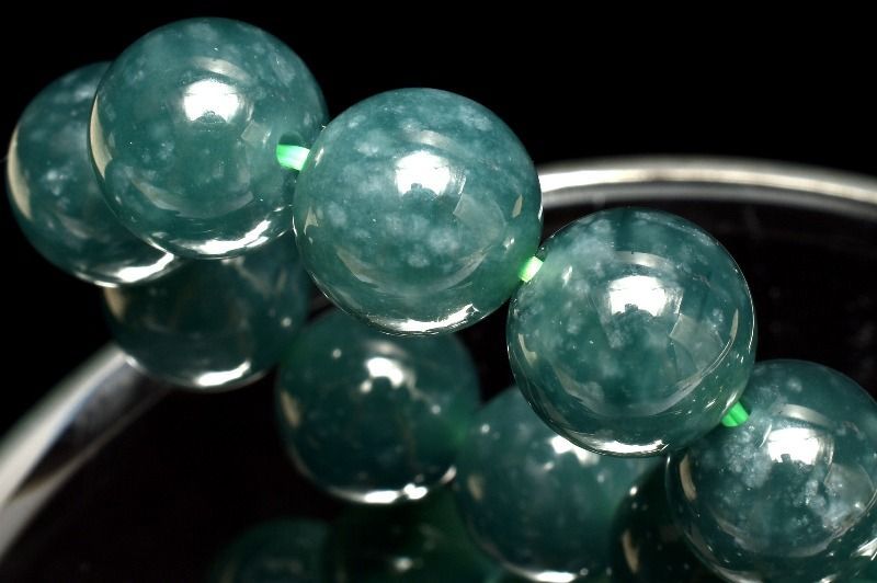 1点物】グアテマラ産◇希少マンサーノ翡翠 ブルージェダイト 青翡翠