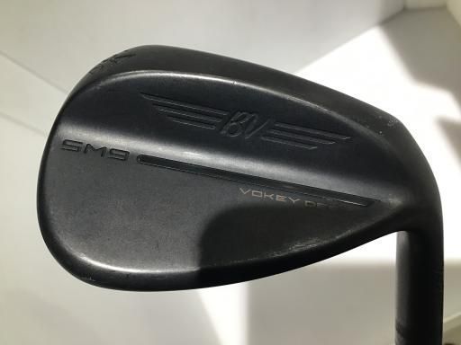 中古】 タイトリスト VOKEY SPIN MILLED SM9 ジェットブラック 54°/12