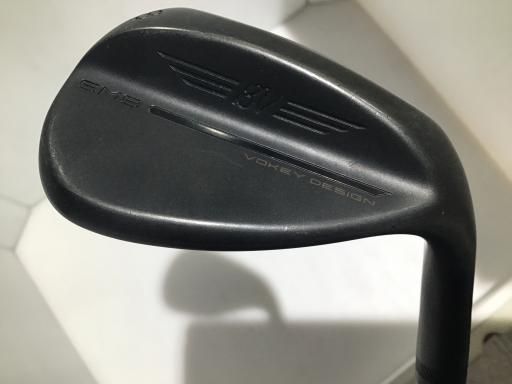 中古】 タイトリスト VOKEY SPIN MILLED SM9 ジェットブラック 58°/12