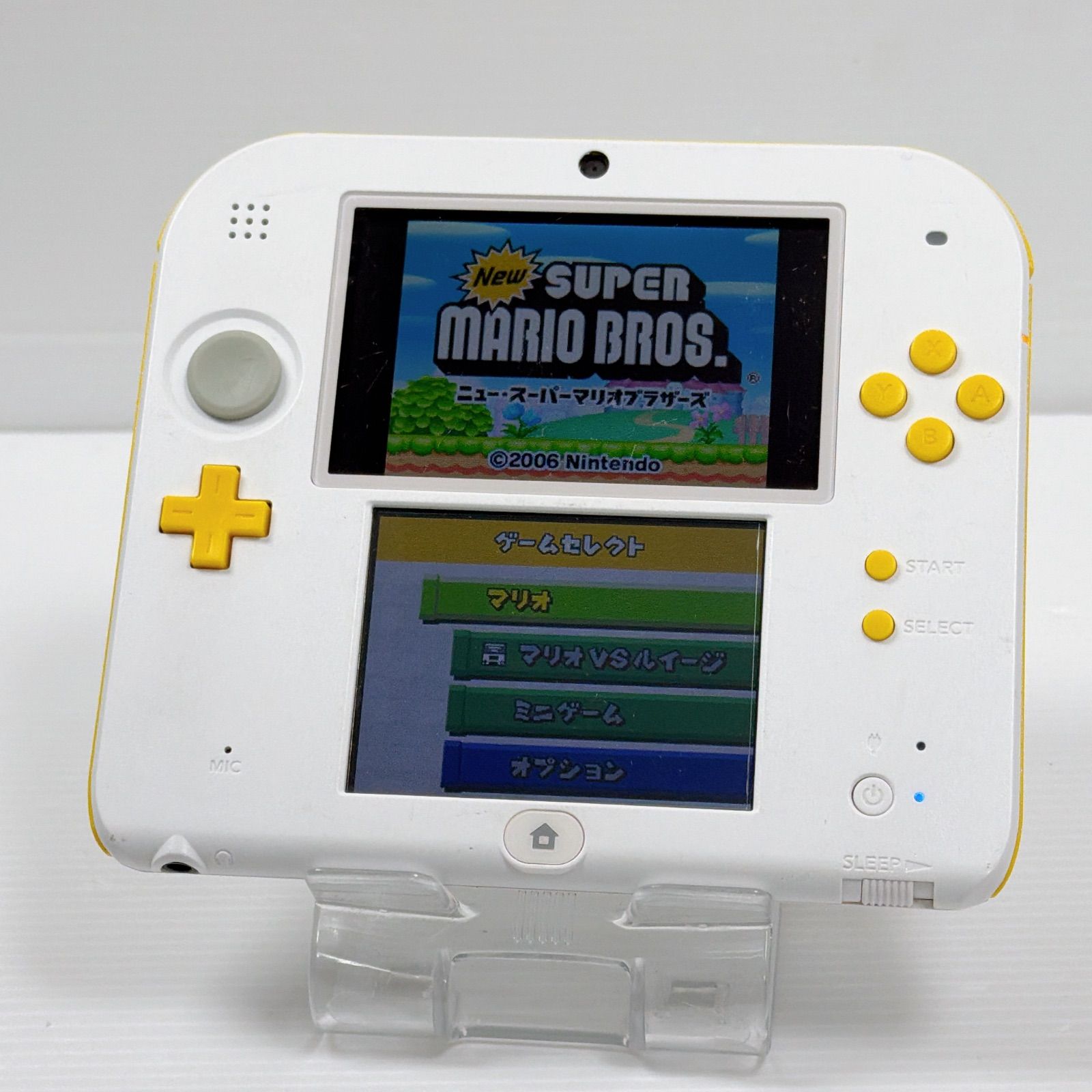 完品・美品】ニンテンドー 2DS スーパーマリオパック 動作良好