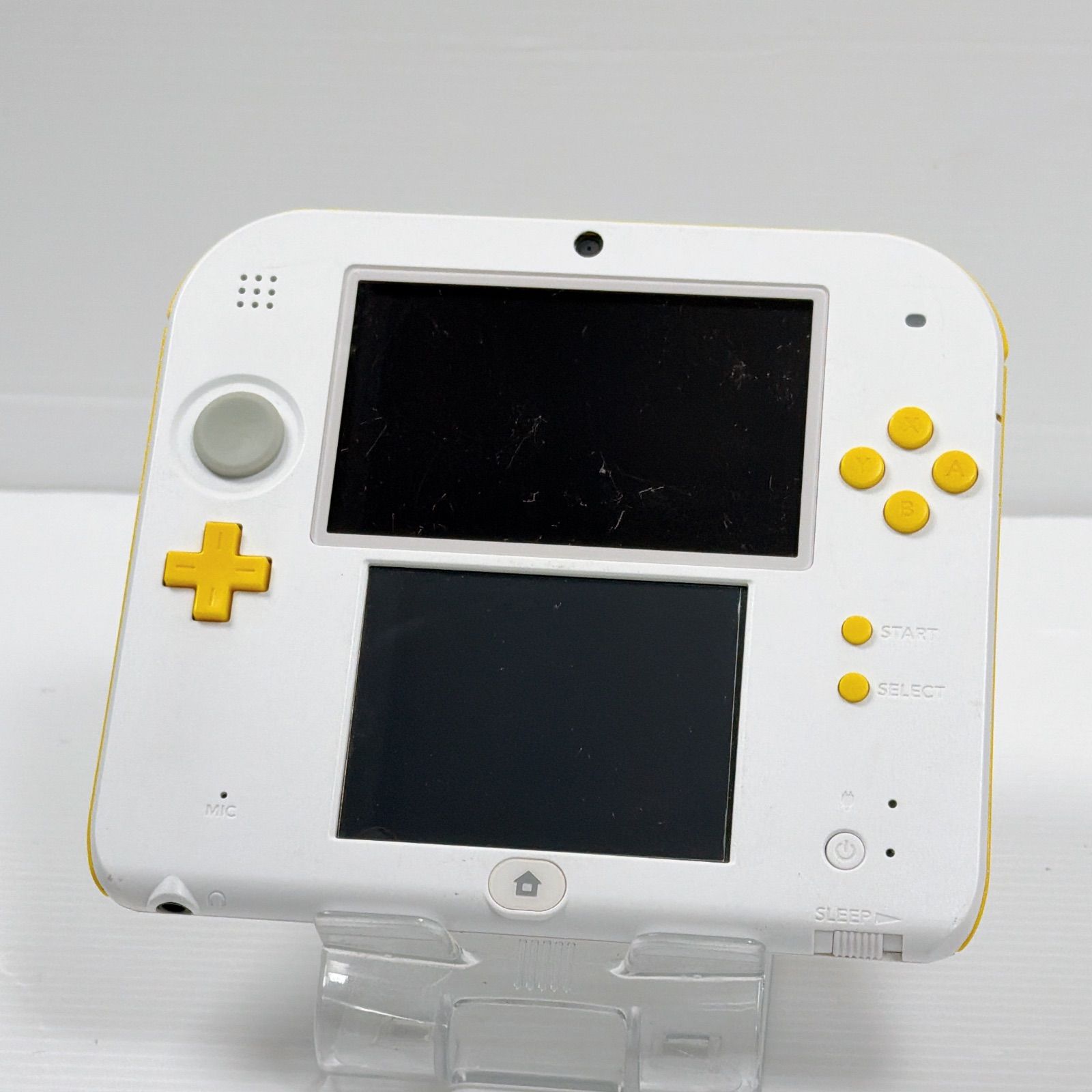 ニンテンドー 2DS スーパーマリオパック ホワイトイエロー 遊べる