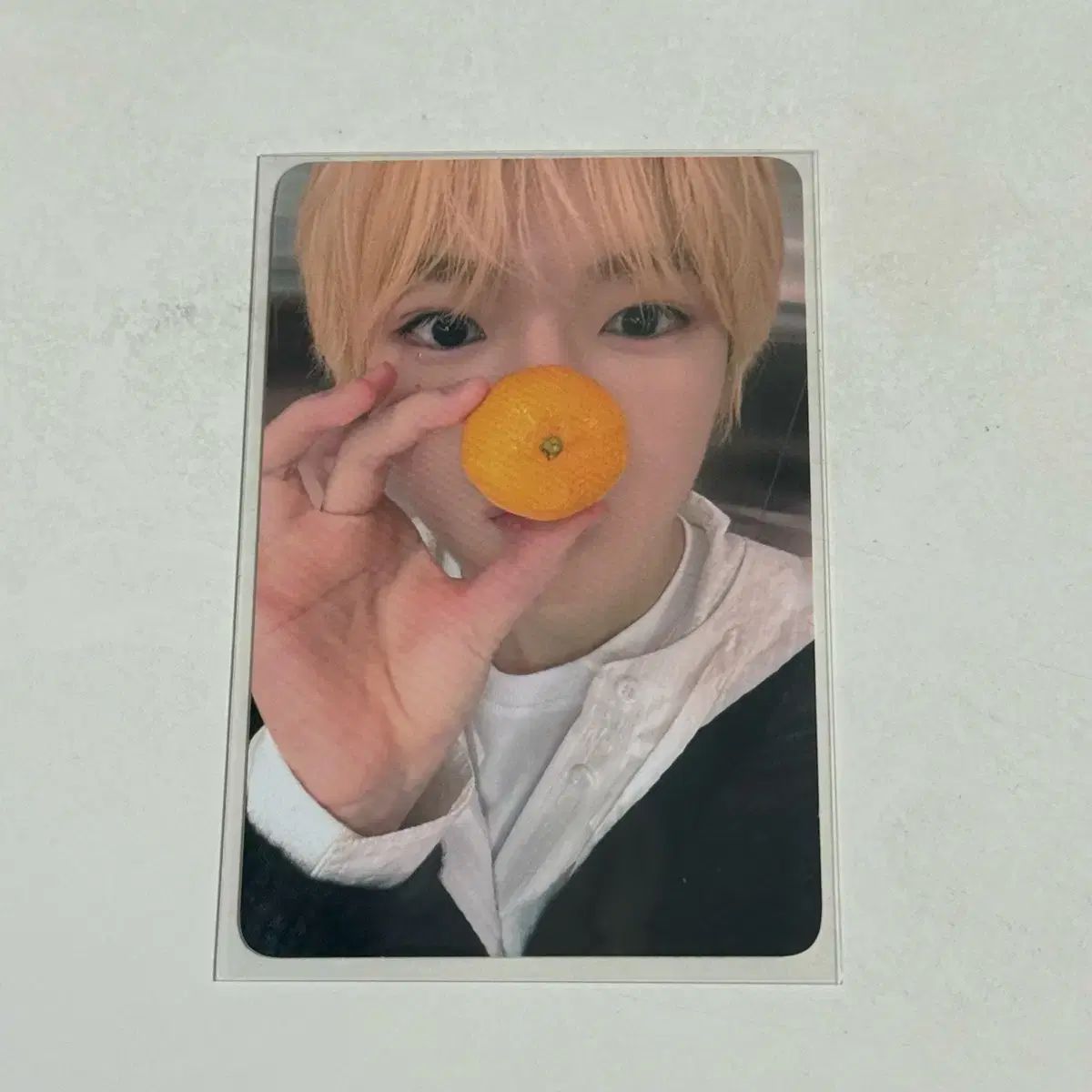 NCT WISH サクヤ 귤 トレカ COLOR EVERLINE ラキドロ ラッキードロー