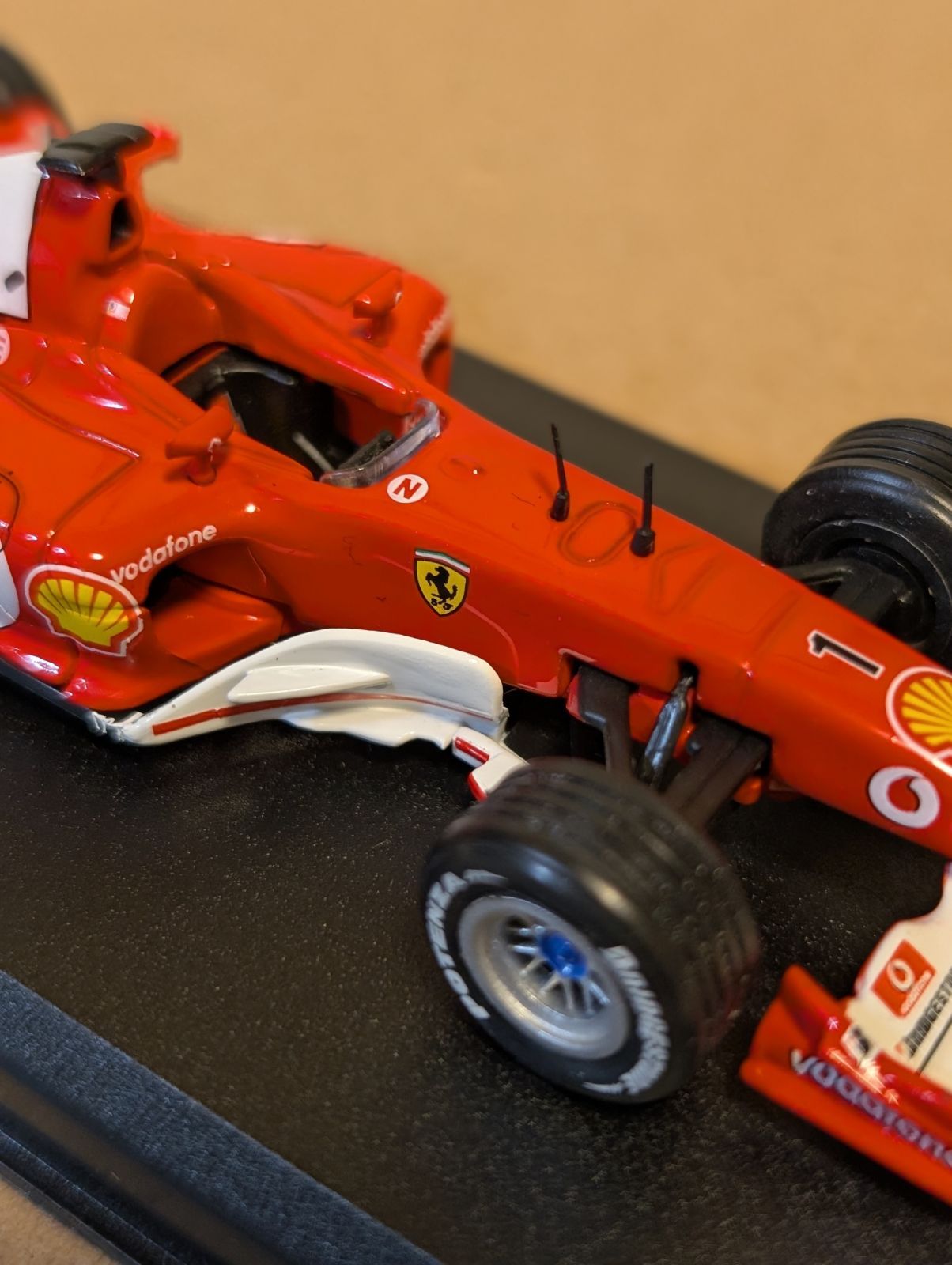 1/43フェラーリF2003‐GAミハエル・シューマッハアシェット フェラーリ