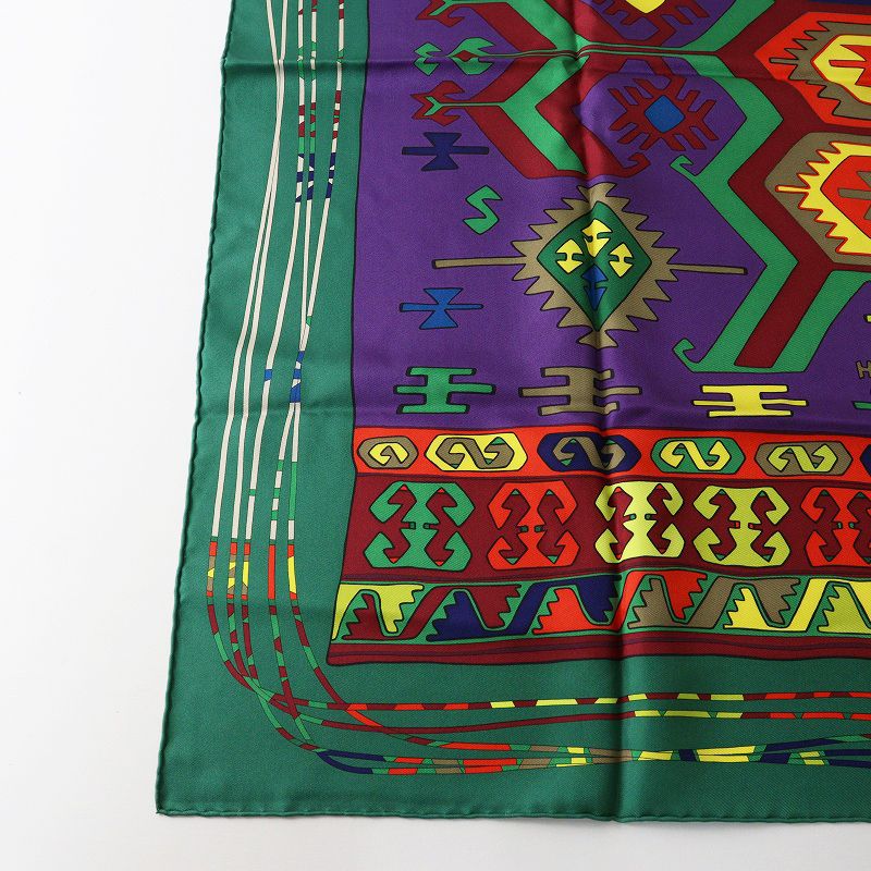 カレ90 シルクスカーフ