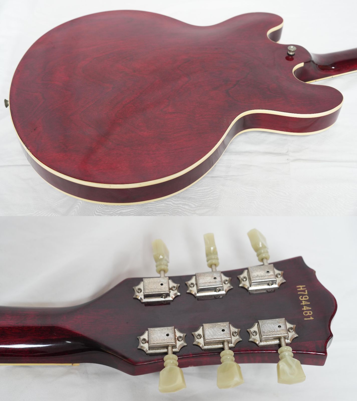 ☆GRECO☆SA-550 Cherry 1979年製 ヴィンテージ 日本製 フルアコ