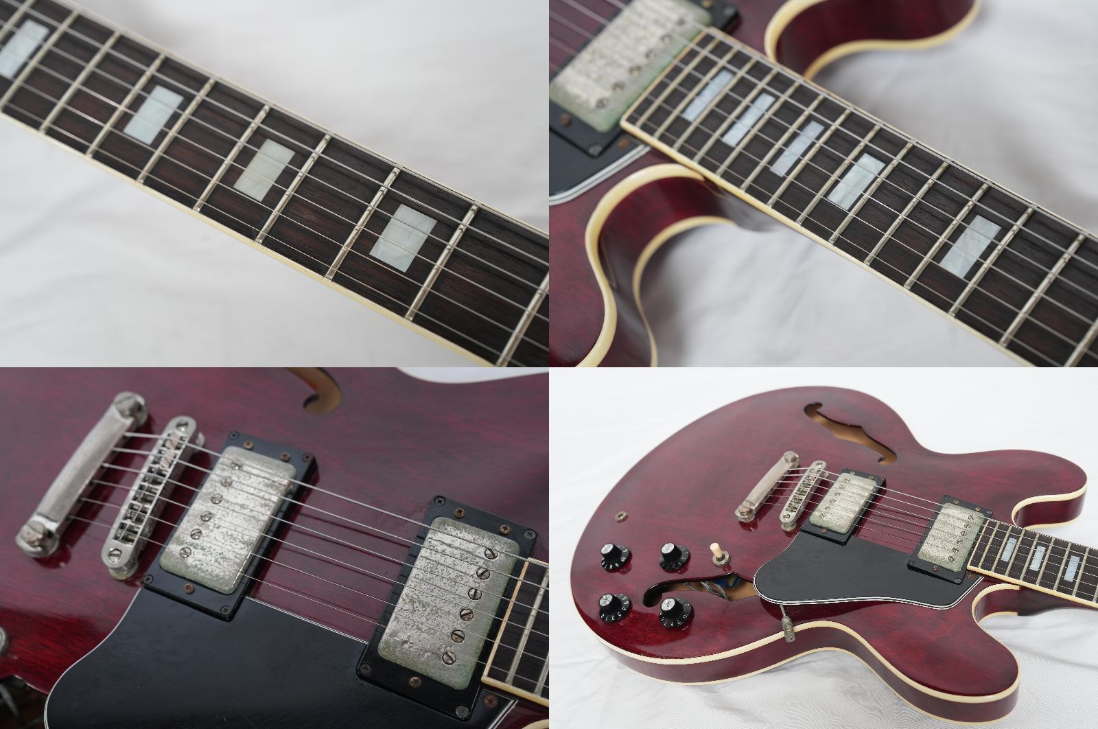 ☆GRECO☆SA-550 Cherry 1979年製 ヴィンテージ 日本製 フルアコ