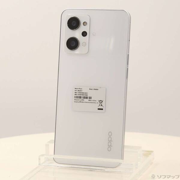 中古品〕 OPPO Reno9 A 128GB ムーンホワイト CPH2523 SIMフリー【344