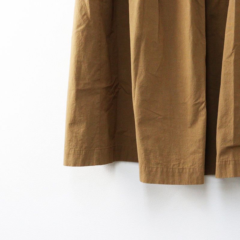 cion コットンギャザースカートベージュ新品未使用 Frenchbull par cion フレンチブル パー シオン コットンナイロン