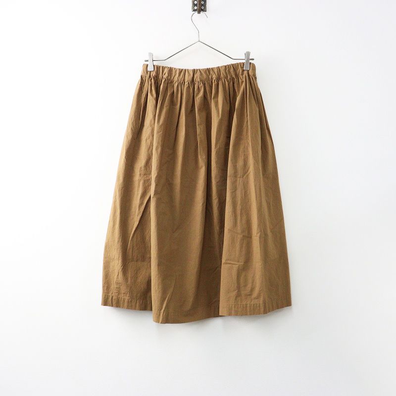 cion コットンギャザースカートベージュ新品未使用 フレンチブル シオン French Bull Cion コットン ギャザー スカート
