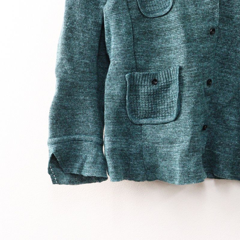 ミナペルホネン mina perhonen nostalgia リネン ニット カーディガン