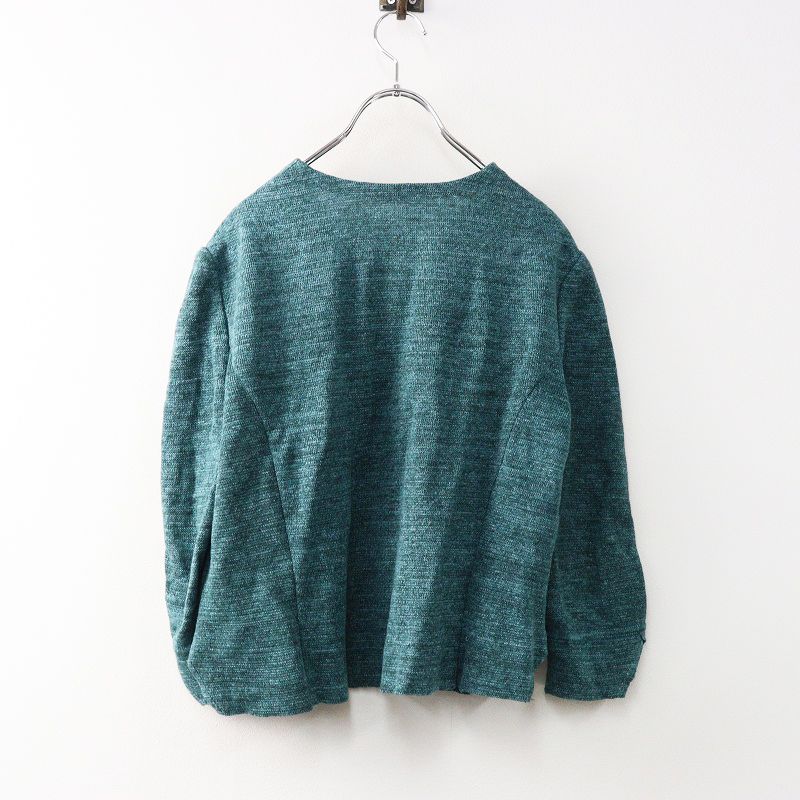 ミナペルホネン mina perhonen nostalgia リネン ニット カーディガン