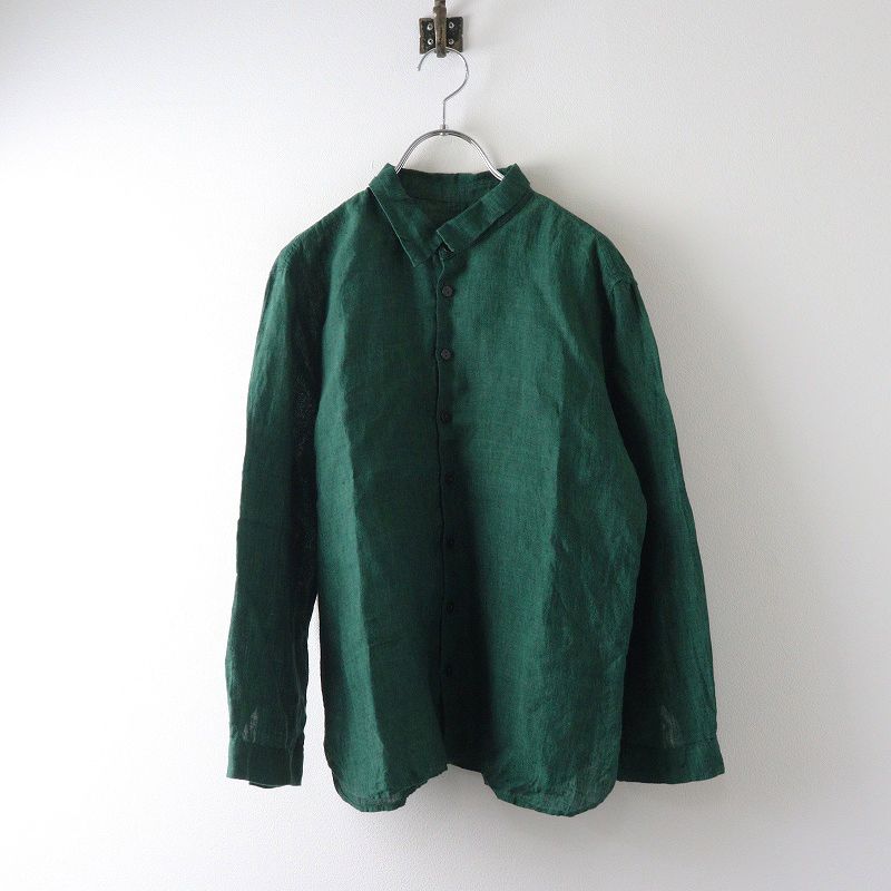 2022SS ヨーガンレール JURGEN LEHL リネン シャツ ブラウス L