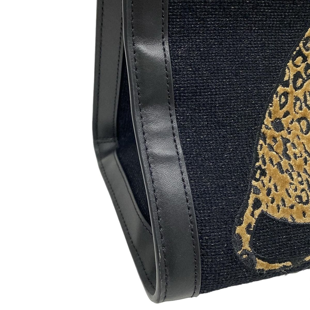 ケイトスペード トートバッグ マンハッタン レディ レオパード エンブ