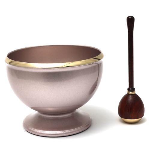 美しい音色 仏具 おりんセット 倒れないリン棒収納 一体型で安心 法要 仏壇用