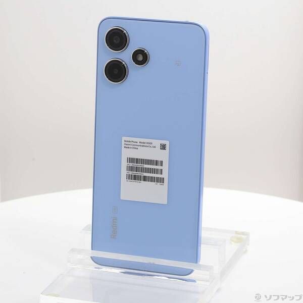 中古品〕 Redmi 12 5G 128GB スカイブルー XIG03 au SIMフリー【276