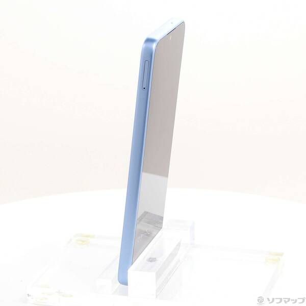 スマートフォン・携帯電話 〔品〕 Libero 5G IV 128GB ブルー ZESCD1 Y