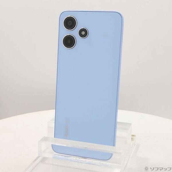 中古品〕 Redmi 12 5G 128GB スカイブルー XIG03 au SIMフリー【348