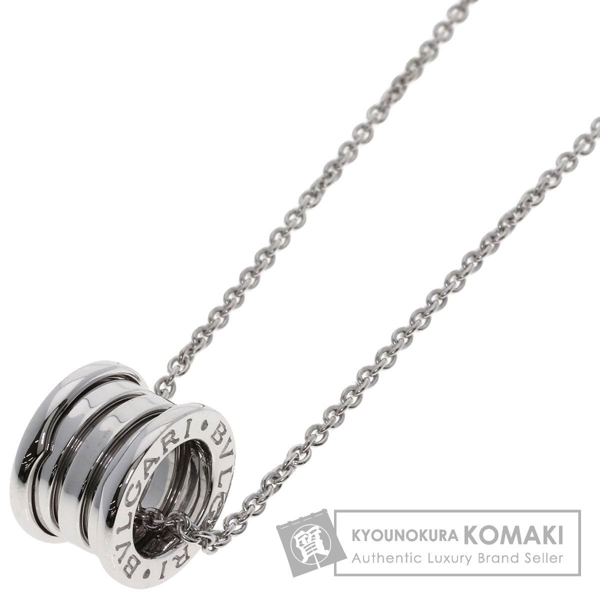 BVLGARI ブルガリ B-zero1 ビーゼロワン ネックレス K18WG レディース