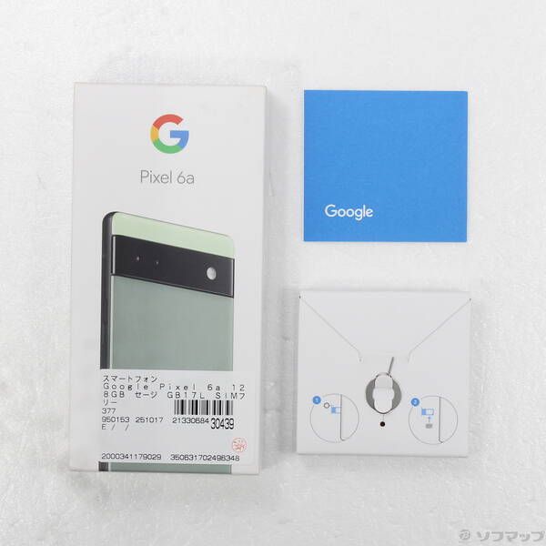 品〕 Google Pixel 6a 128GB セージ GB17L SIMフリー【344 品〕 Google Pixel 6a 128GB セージ GB17L SIMフリー【344