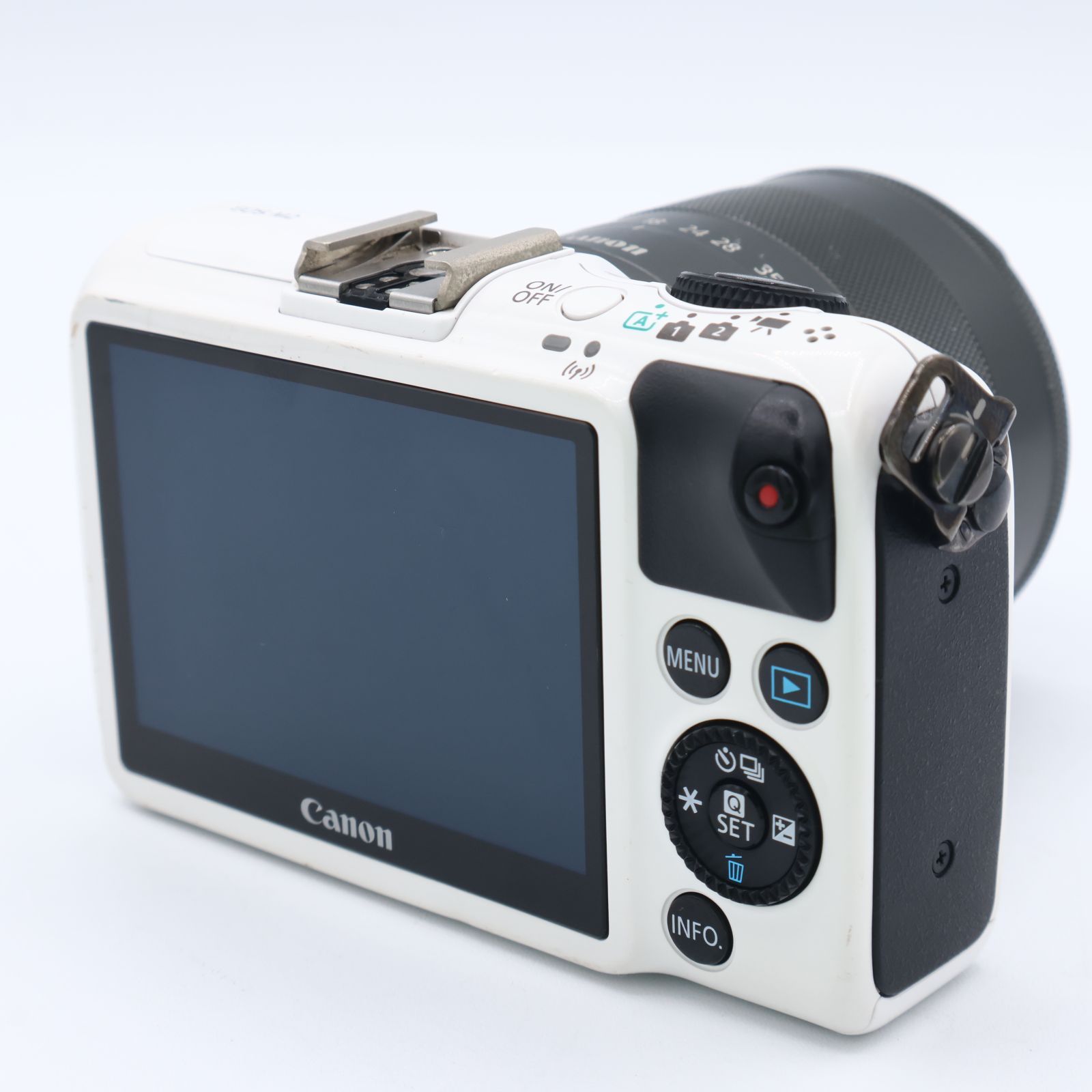 Canon キヤノン EOS M2 EF-M18-55 IS STM レンズキット(ホワイト) EF